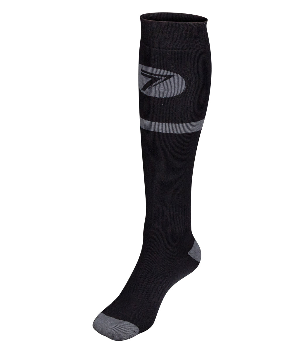 Rival Dot Sox Charcoal/Black