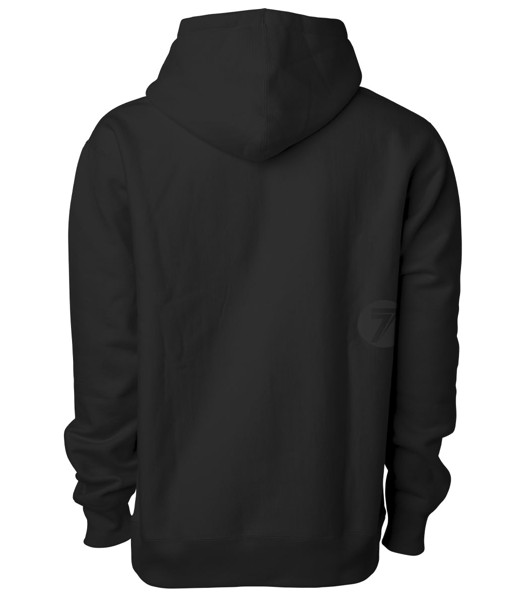 Sudadera con capucha de marca - Negro