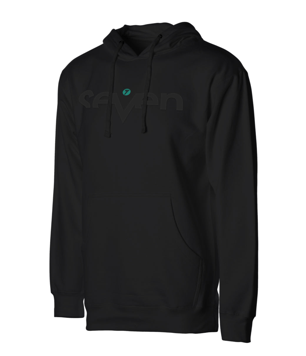 Sudadera con capucha de marca - Negro