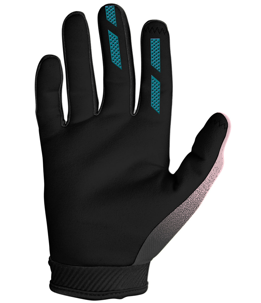 Youth Annex 7 Dot Glove - Rose/Charcoal