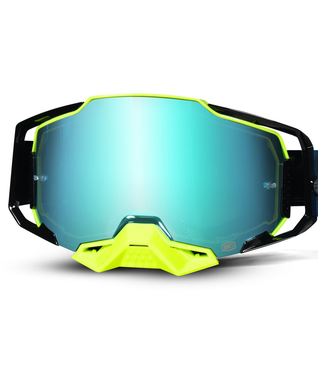 ARMEGA HAZE GOGGLE BLACK/FLO YELLOW OSFM – Seven MX