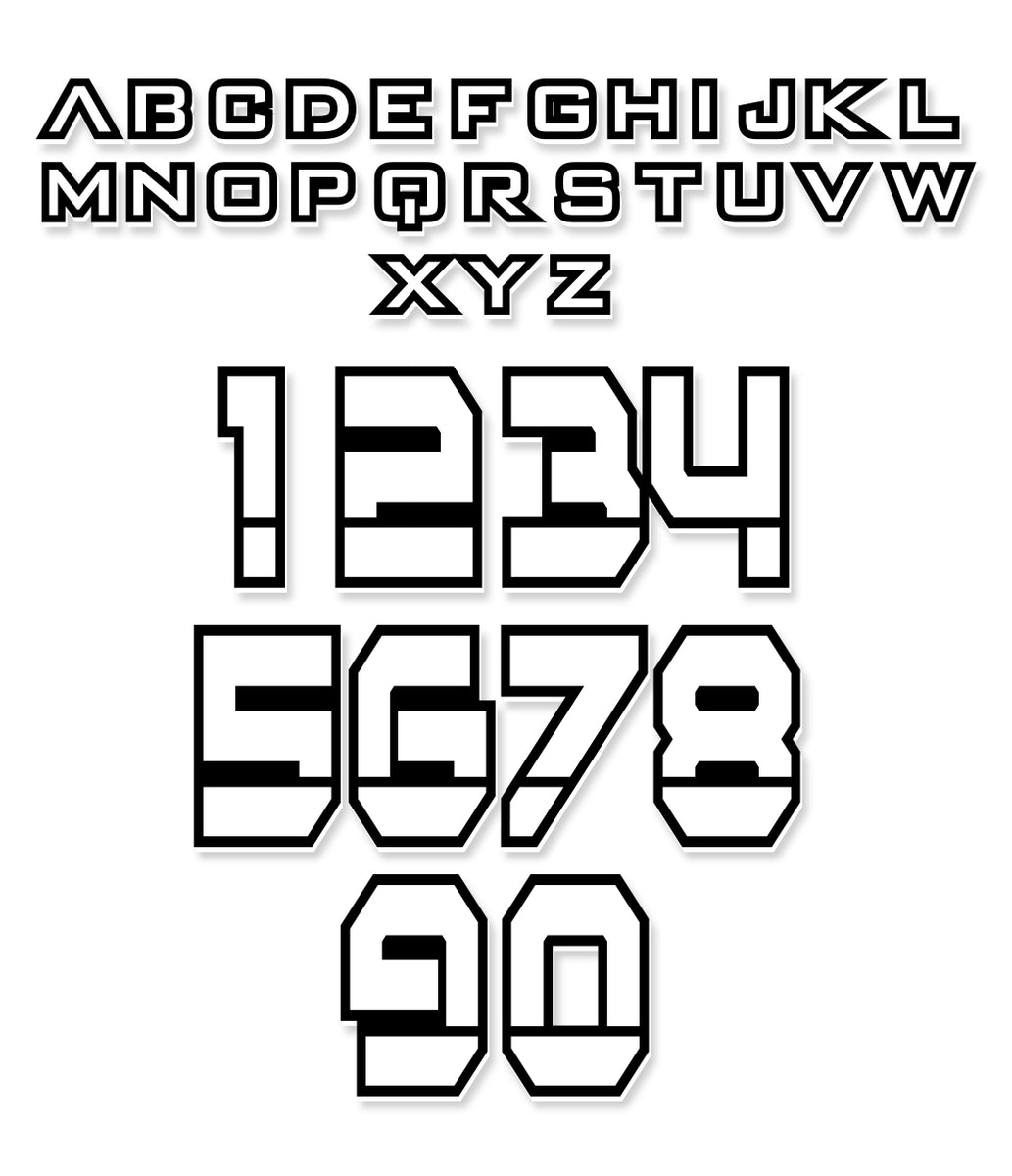 Jersey Printing Motocross Jersey Lettering Fonts BRM Offroad Graphics Jersey  Lettering!, image size:1033x1200