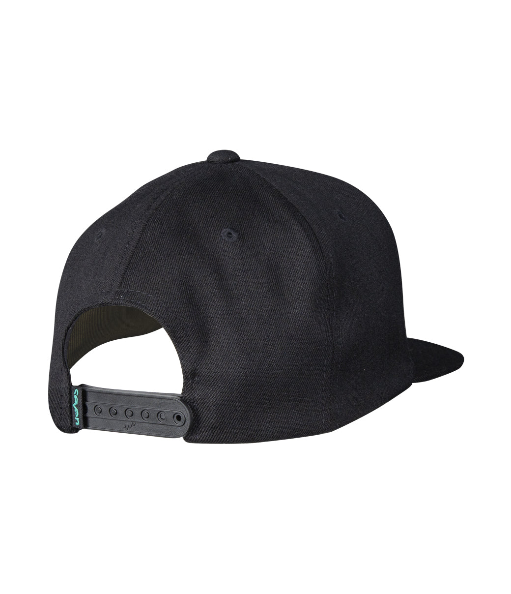 Dot Patch Hat Black