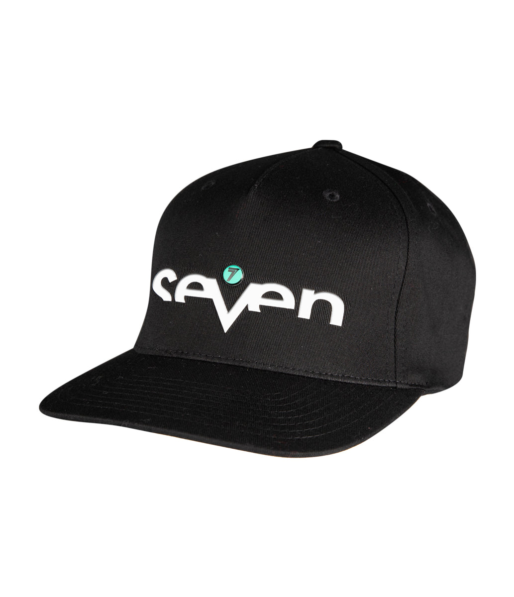 – Hat Brand MX Seven Black Flex