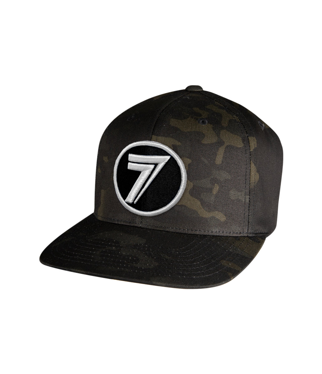 Dot Patch Hat Black Camo – Seven MX