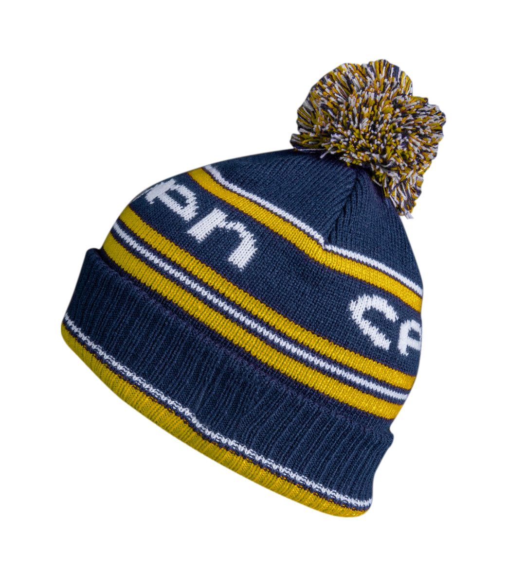 Aeon Beanie Navy/Yellow