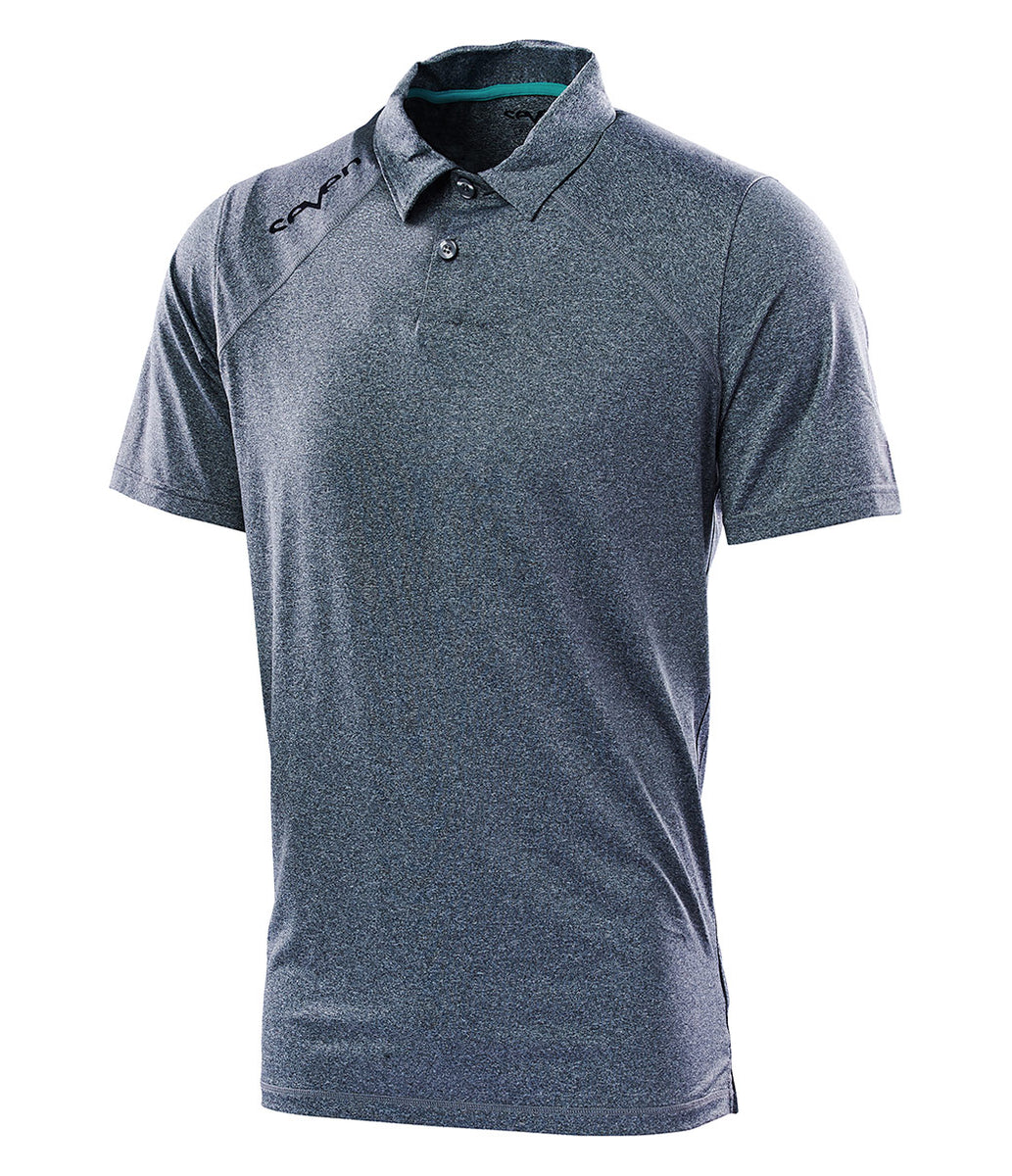 Command Polo - Charcoal Heather – Seven MX