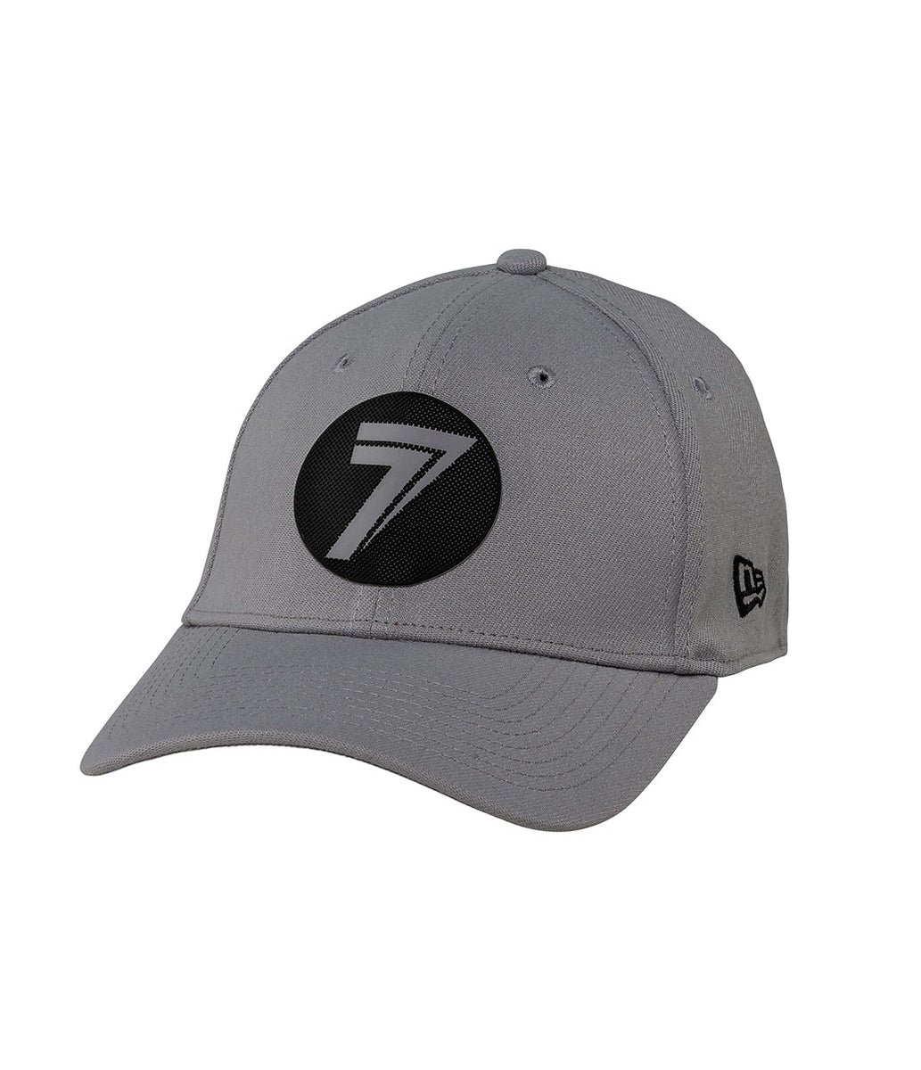 Dot Stretch-Fit Hat - Gray/Black – Seven MX