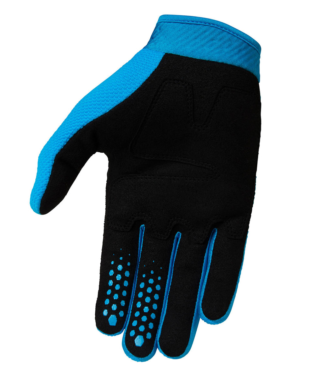 Youth Rival Gloves Cyan Seven MX