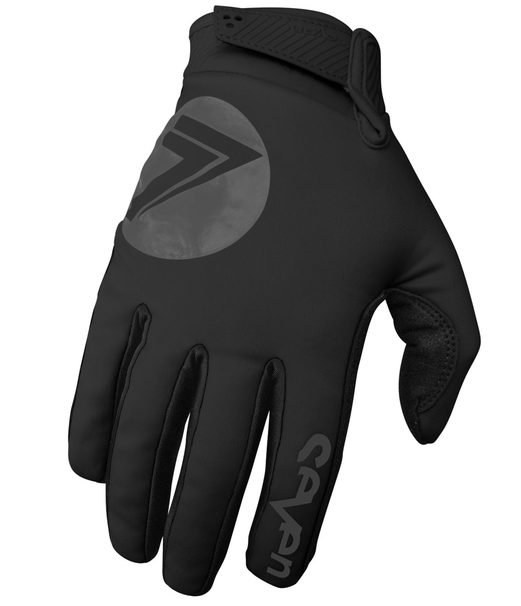 Zero Cold Weather Glove - Black/Black – Seven MX