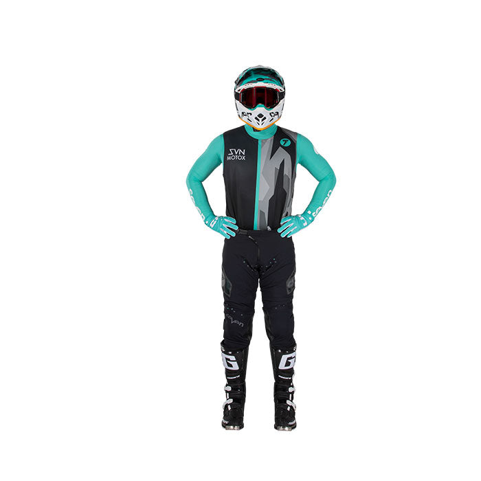 Zero Laser Cut Compression Jersey - Aqua Lite – Seven MX