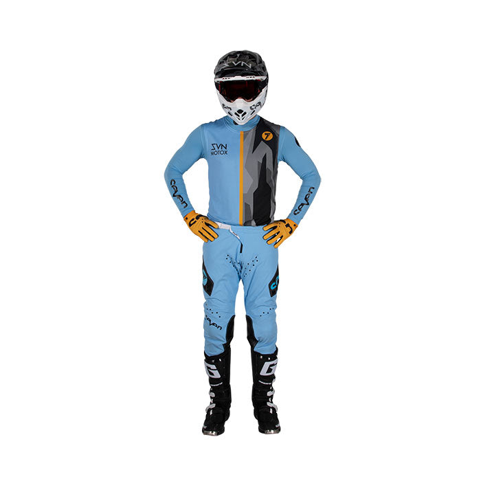 Zero Laser Cut Compression Jersey - Blue – Seven MX