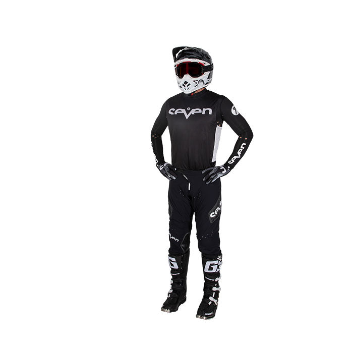 Zero Staple Compression Jersey - Black – Seven MX