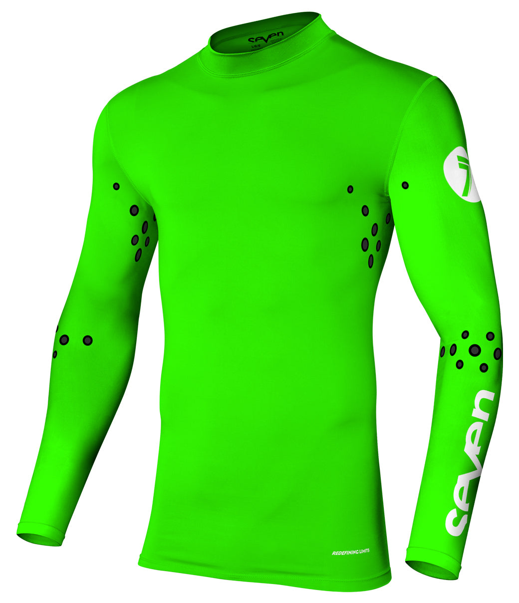 Zero Laser Cut Compression Jersey - Flo Green