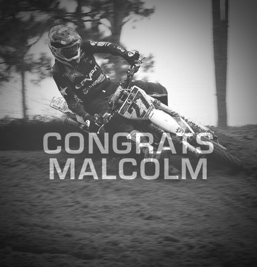 CONGRATULATIONS TO MALCOLM STEWART