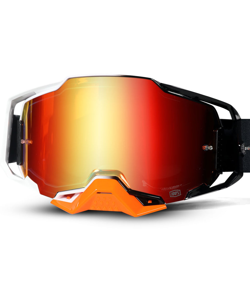 ARMEGA 27 PARALLEL GOGGLE WHITE/ORANGE OS