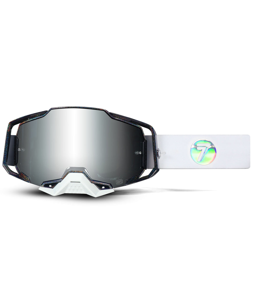 ARMEGA HOLOWAVE GOGGLE BLACK/WHITE OSFM