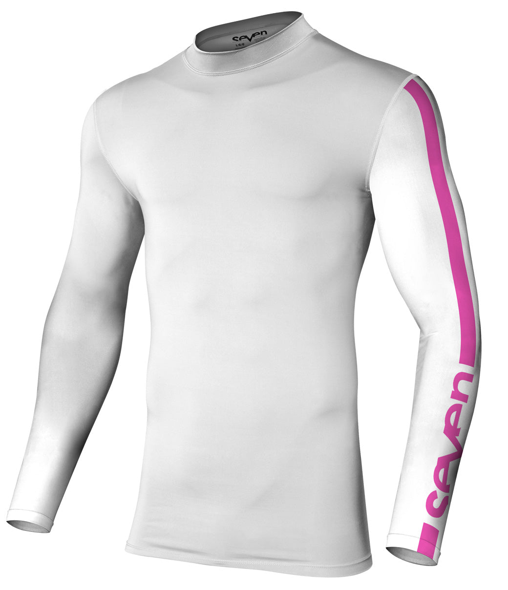 Zero Compression Jersey - White/Pink