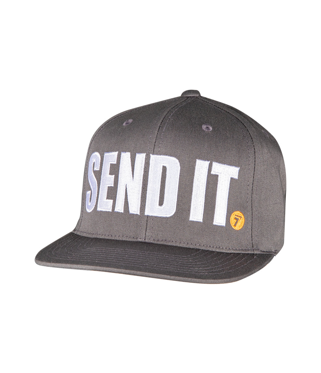 Send It Hat Charcoal