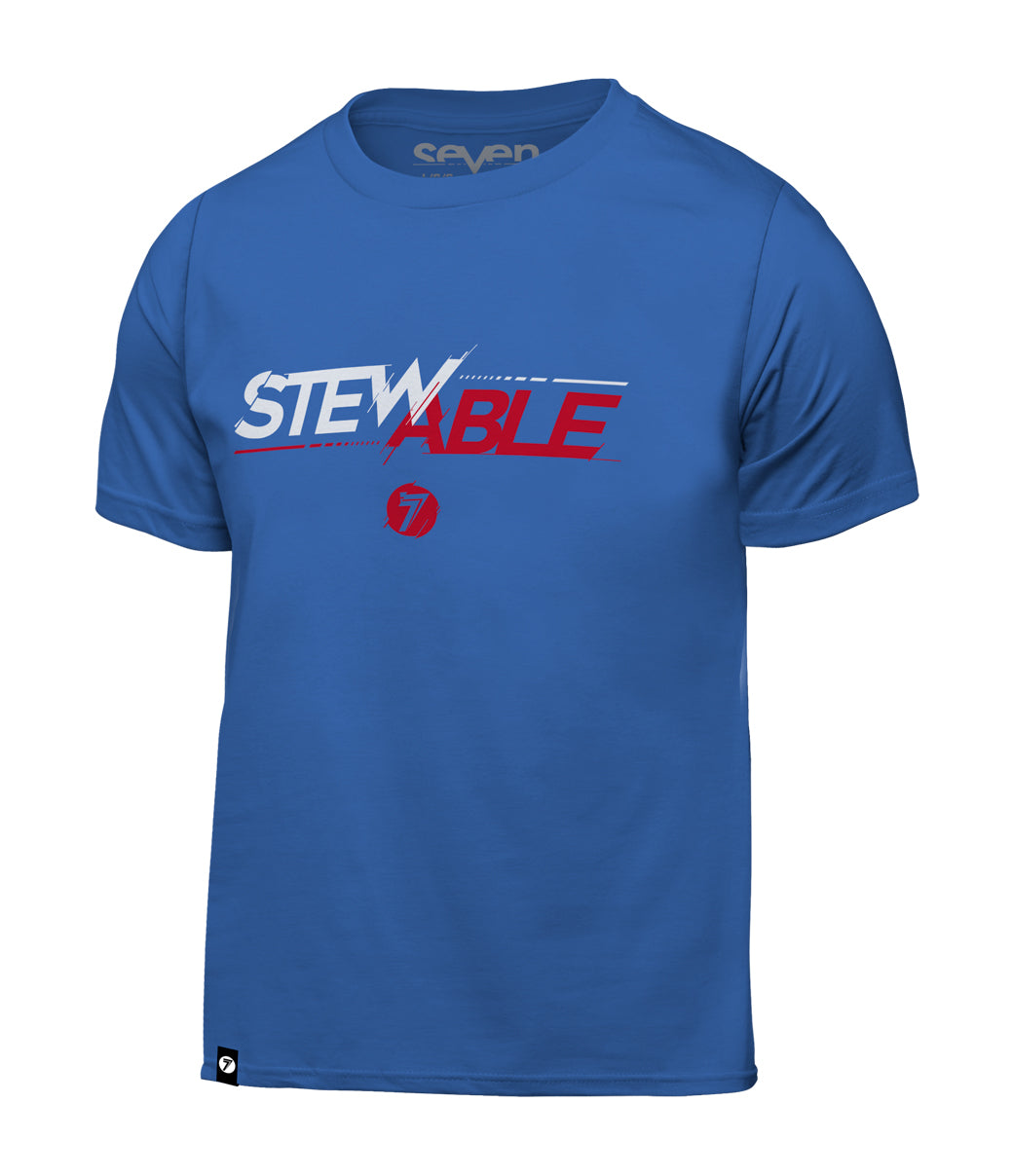 Youth Stewable Tee Royal
