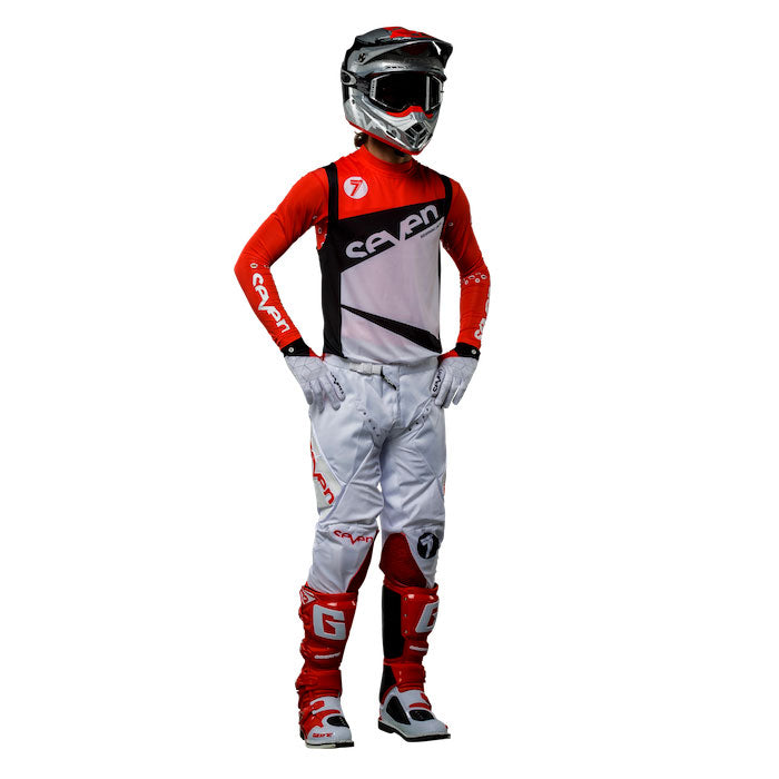 Jersey de compresión de corte láser cero - Rojo