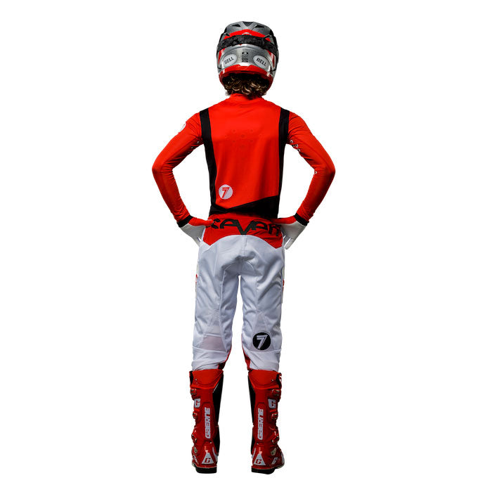 Jersey de compresión de corte láser cero - Rojo