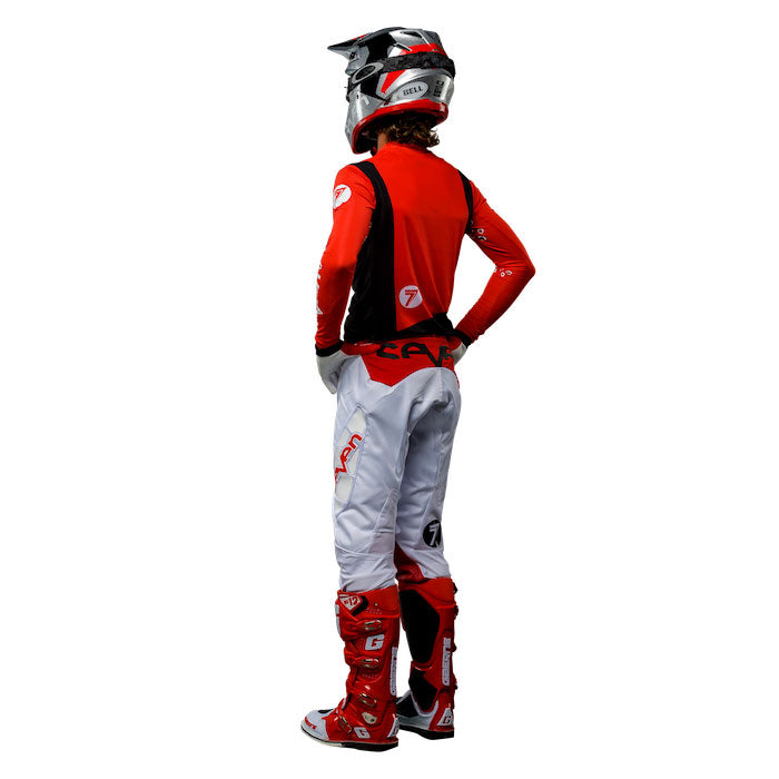 Jersey de compresión de corte láser cero - Rojo