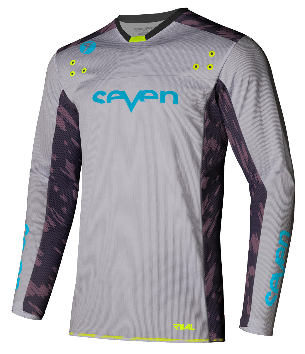 Rival Clash Jersey - Gray/B-Berry