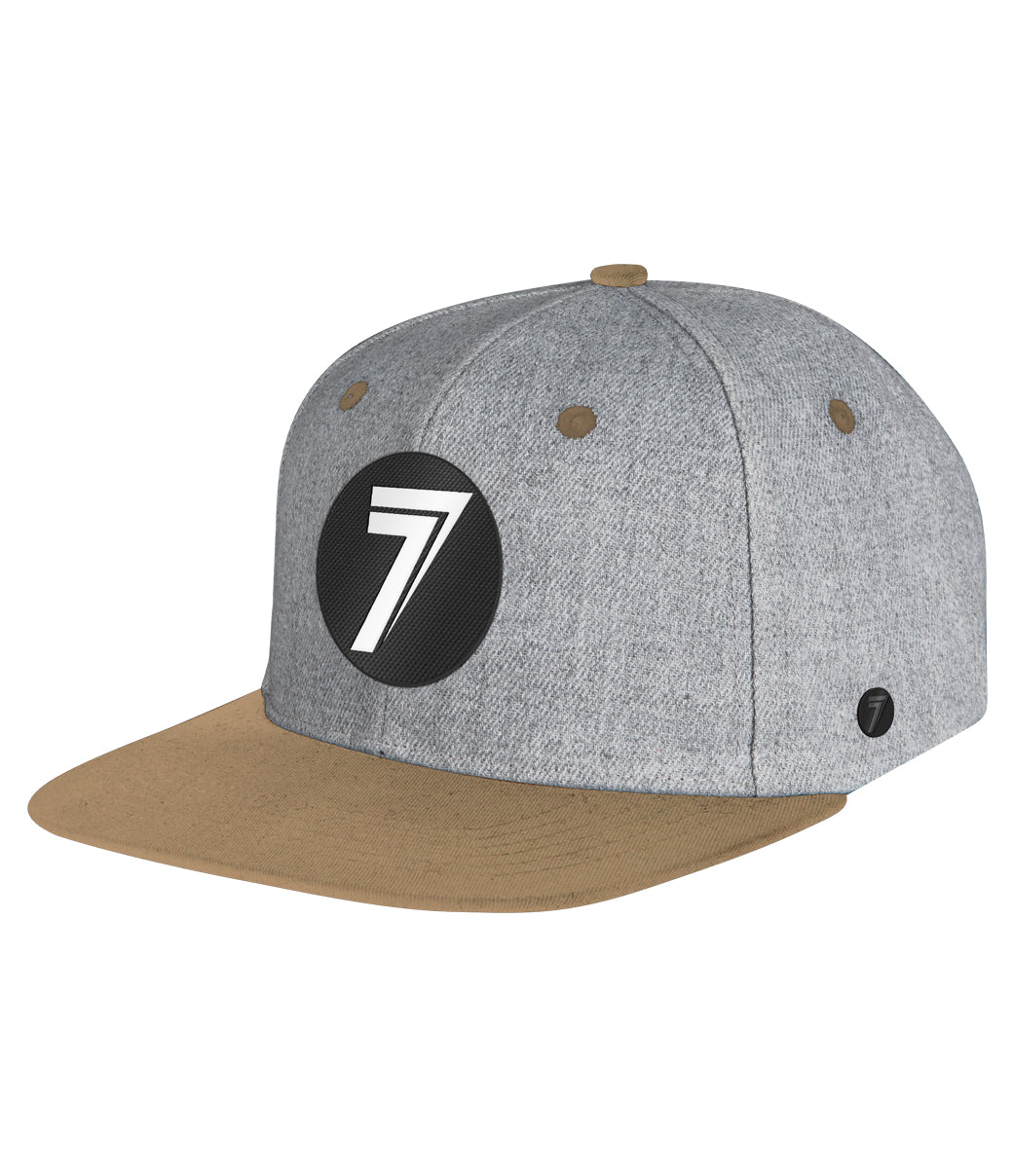 Dot Hat Heather Gray/Khaki