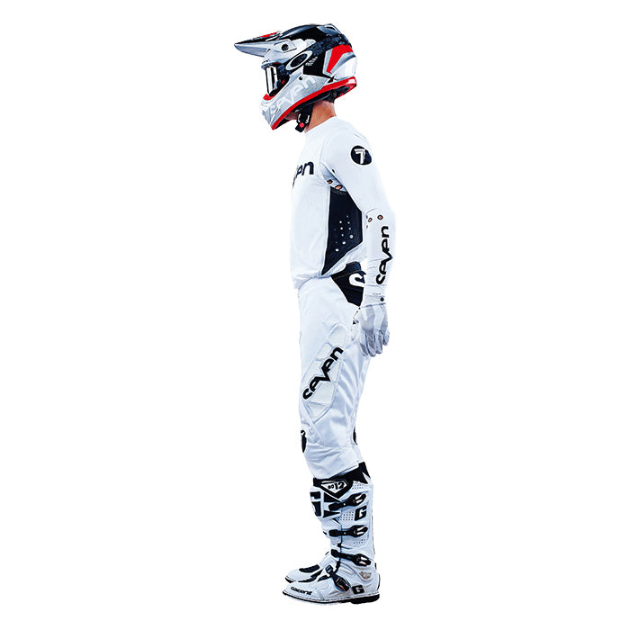 Maillot de compression zéro agrafe découpé au laser - Blanc