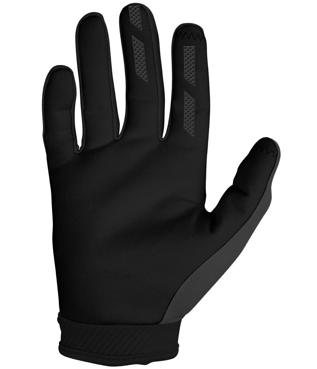 Youth Annex 7 Dot Glove Charcoal/Black