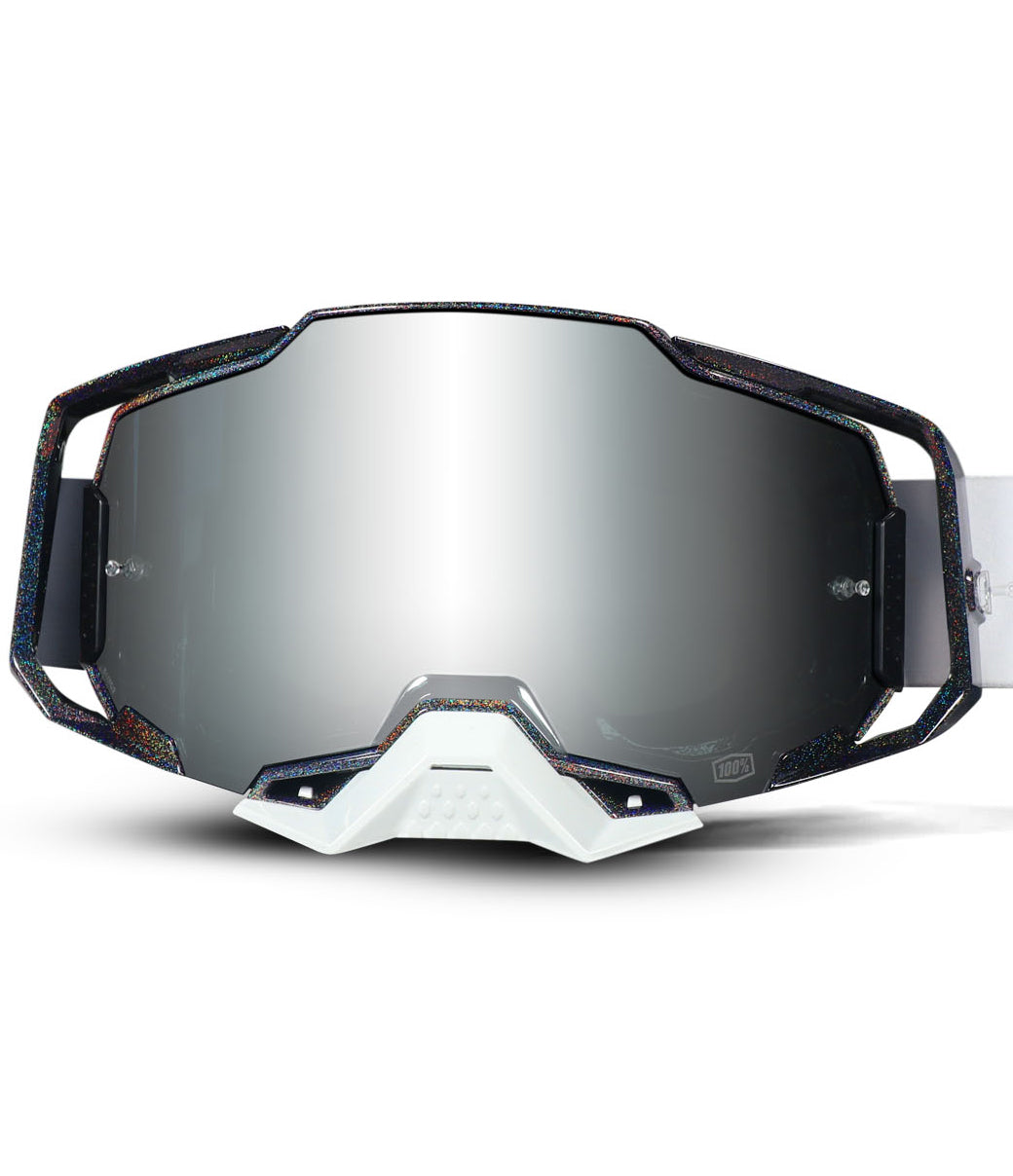 ARMEGA HOLOWAVE GOGGLE BLACK/WHITE OSFM