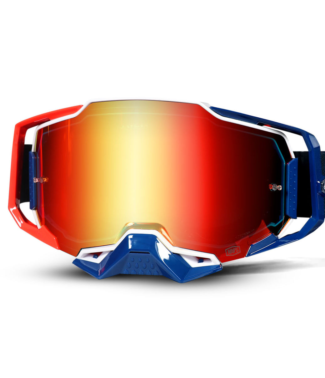 ARMEGA ONYX GOGGLE RED/NAVY OSFM