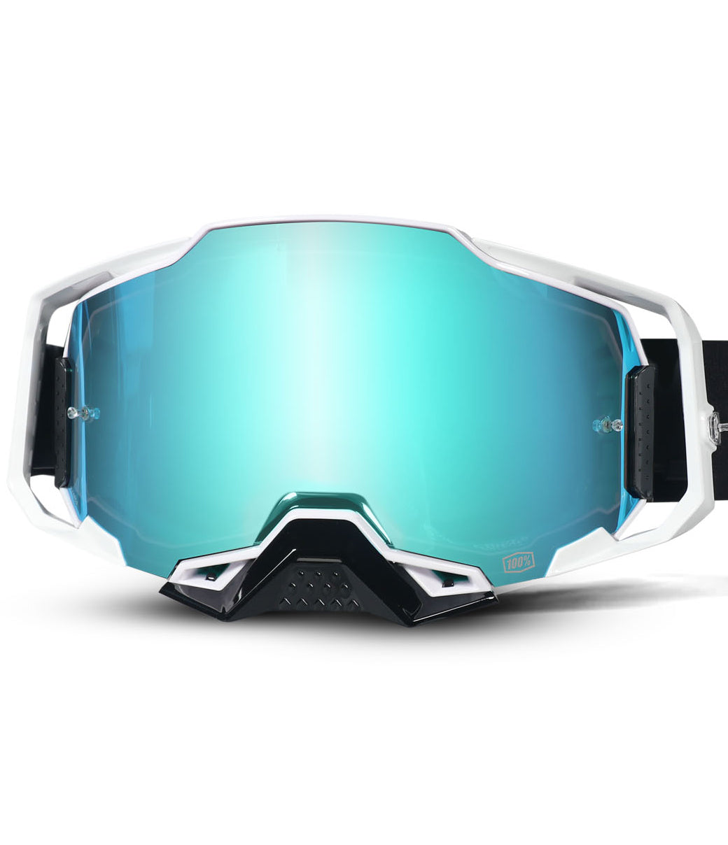 ARMEGA SYNERGY GOGGLE WHITE/BLACK OSFM