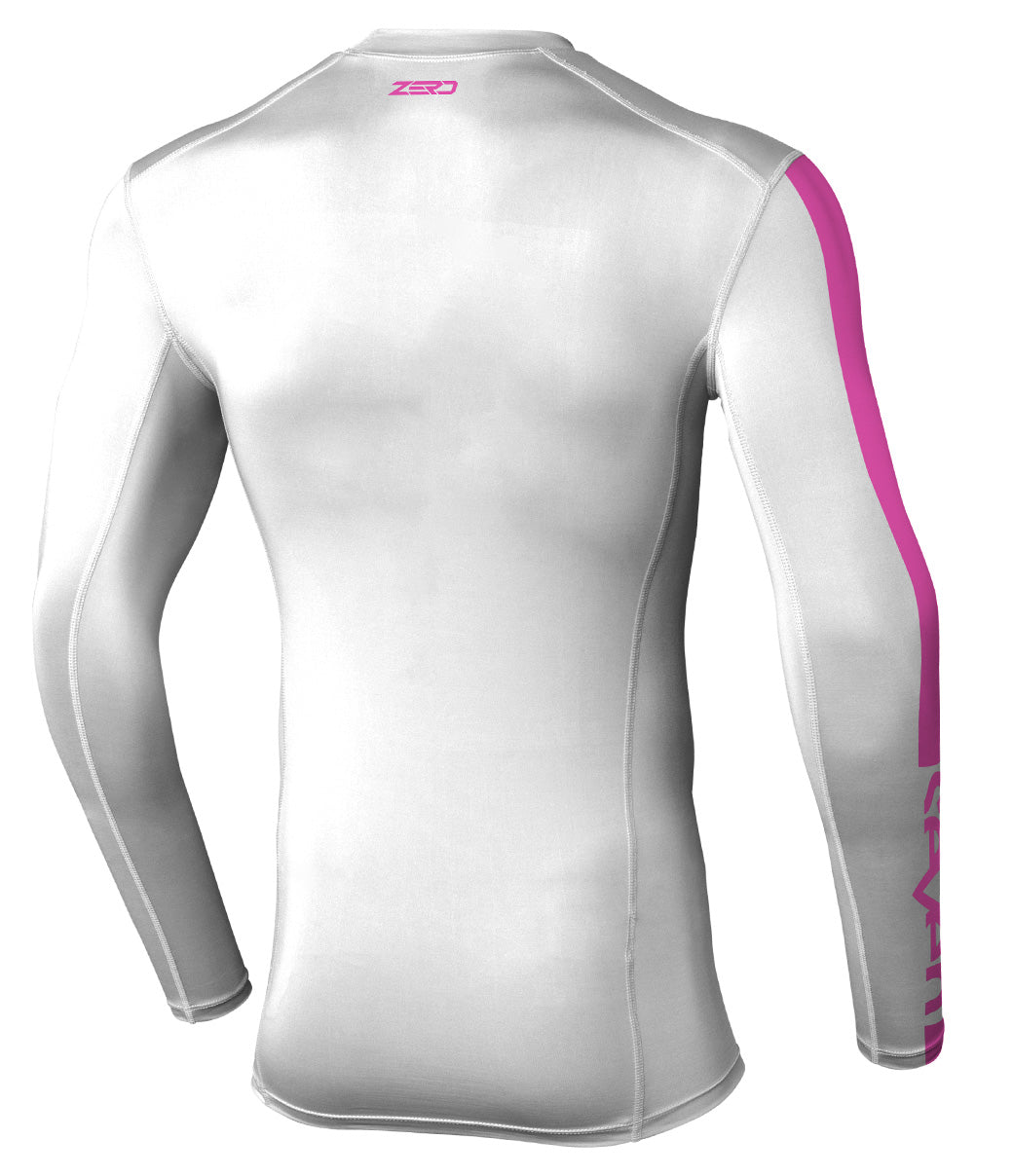 Zero Compression Jersey - White/Pink