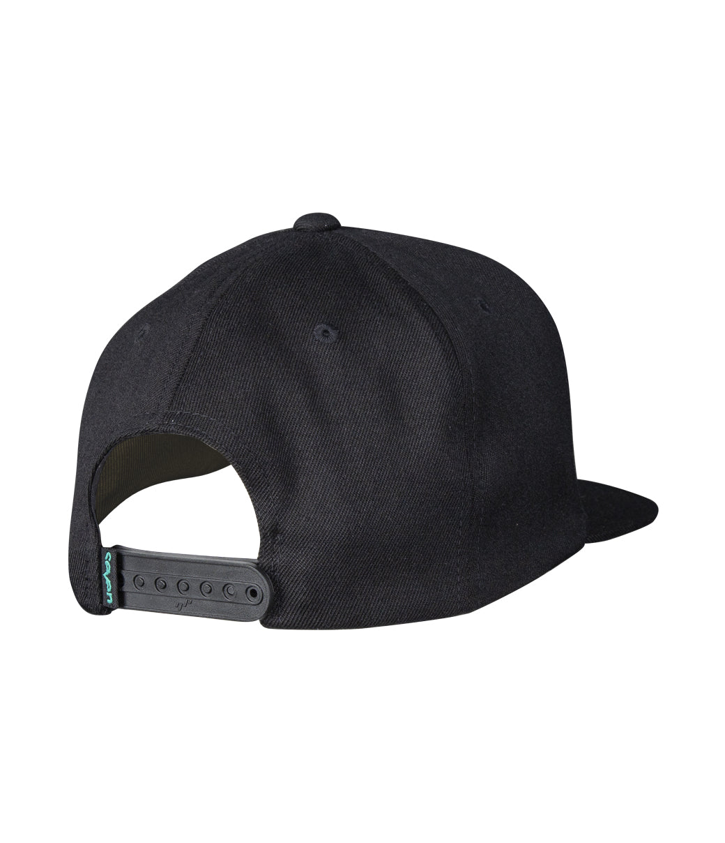 Flex Hat MX Brand – Black Seven
