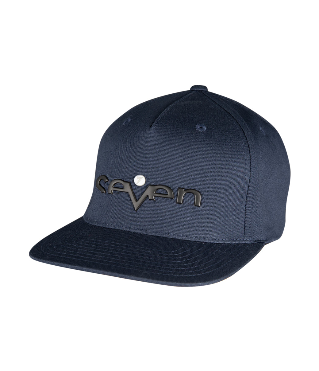 MX Hat Navy Brand – Seven Flex