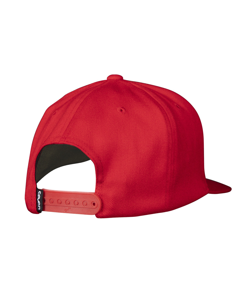 Dot Patch Hat Red