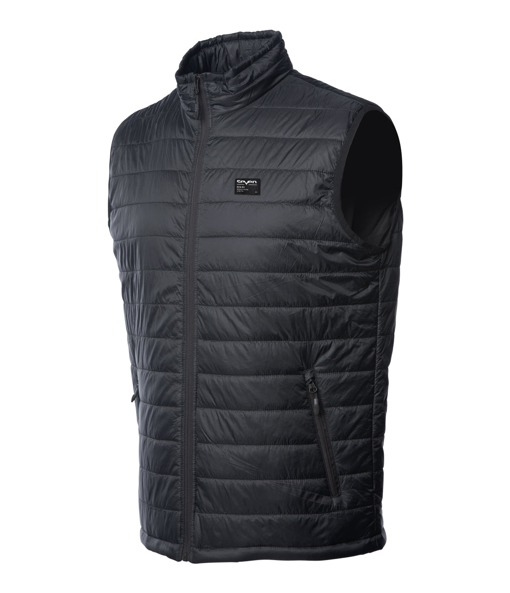 Lateral Puffer Vest Black