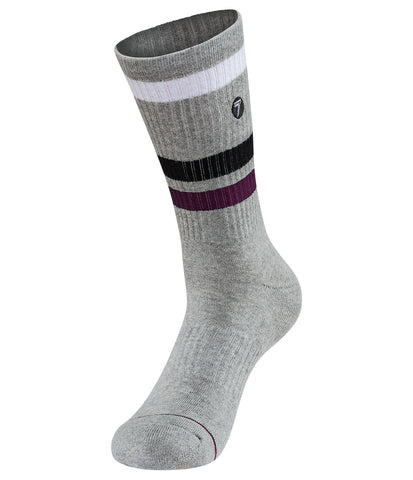 Alliance Sock - Gray/White