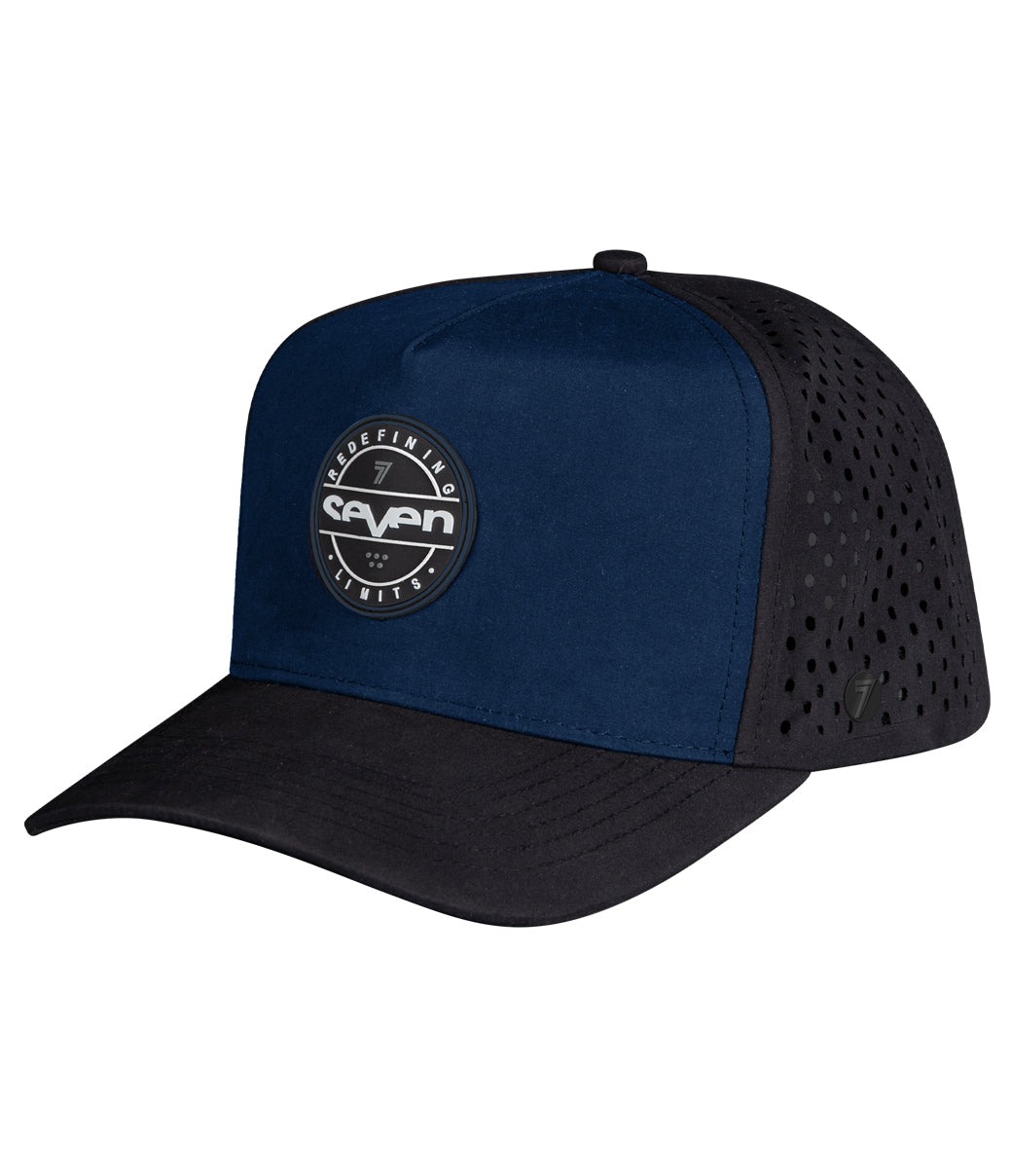 – MX Navy/Black Bravo Flex Hat Seven