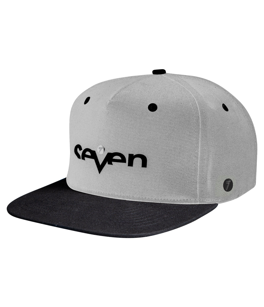 Youth Micro Brand Hat Gray/Black