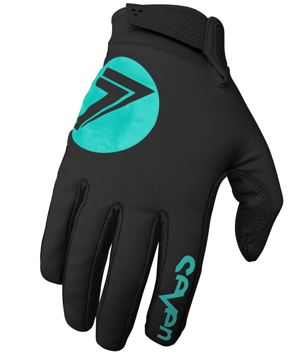 Zero Cold Weather Glove - Black/Aqua
